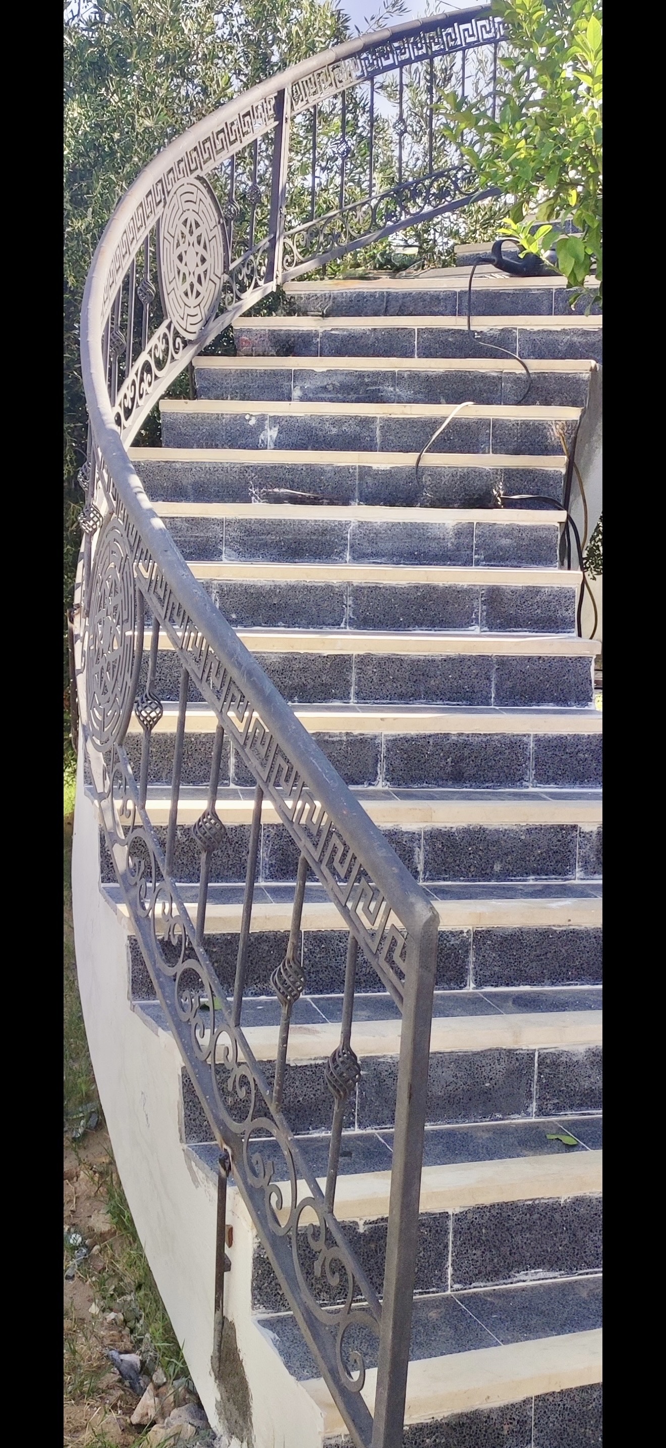 Escalier métallique
